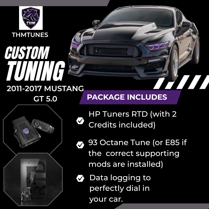 THM Tune for 2011-2017 Mustang GT with RTD 4