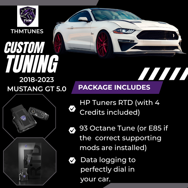 THM Tune for 2018-2023 Mustang GT with RTD 4